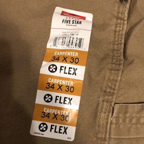 Wrangler FiveStar🎁Premium Carpenter Relaxed Seat & Thigh - Picture 7 of 9